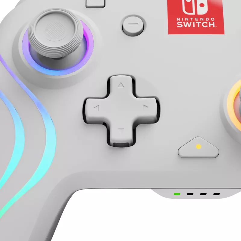 PDP Afterglow Wave Valge USB Gamepad Analoog / Digitaalne Nintendo Switch, Nintendo Switch Lite, Nintendo Switch OLED