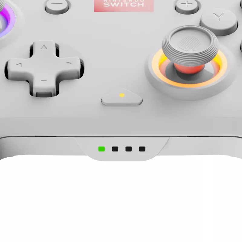 PDP Afterglow Wave Valge USB Gamepad Analoog / Digitaalne Nintendo Switch, Nintendo Switch Lite, Nintendo Switch OLED