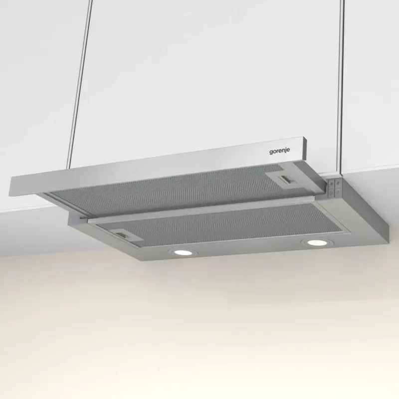 Gorenje TH62E4X poolsisseehitatud (väljatõmmatav) roostevaba teras 450 m³/h