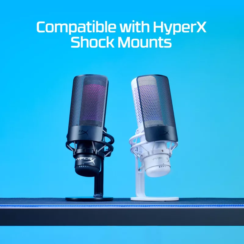 Mänguri peakomplekt HyperX Shield mudel 0 RGB-valgustuse ja vastupidava disainiga