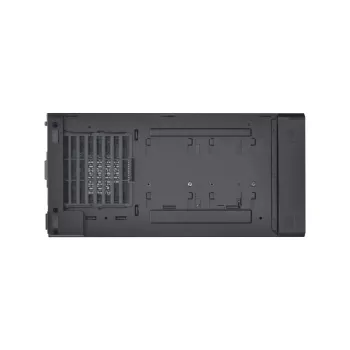 PC-korpus Lian Li Lancool 217 INF Midi Tower — Must, EATX/ATX/Micro-ATX/Mini-ITX tugi, 2x120 mm ees, 1x140 mm taga, 1×3,5 tolli + 8×2,5 tolli, karastatud klaas