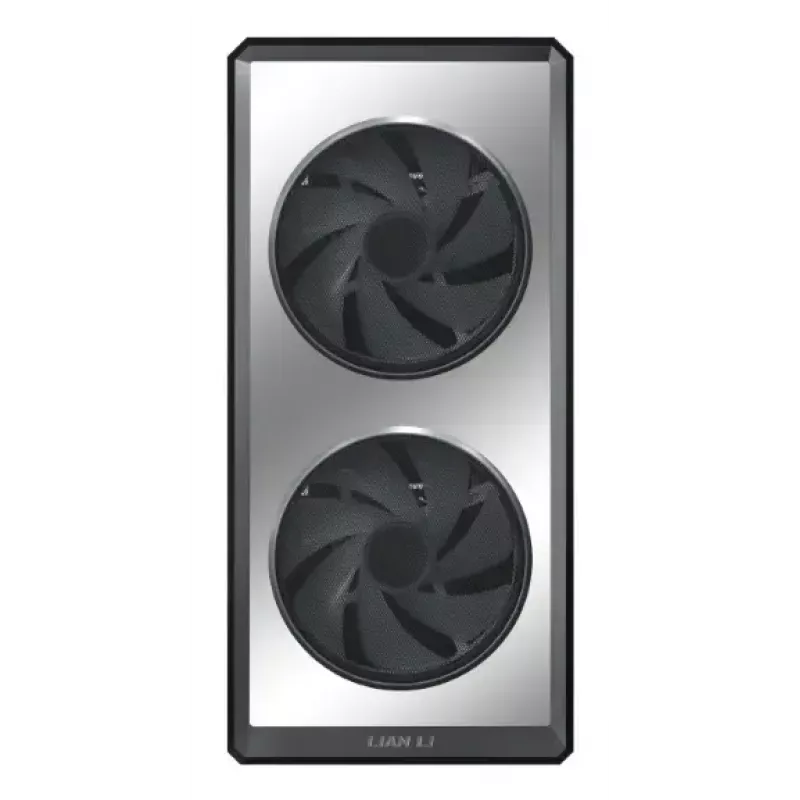 PC-korpus Lian Li Lancool 217 INF Midi Tower — Must, EATX/ATX/Micro-ATX/Mini-ITX tugi, 2x120 mm ees, 1x140 mm taga, 1×3,5 tolli + 8×2,5 tolli, karastatud klaas