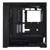 PC-korpus Lian Li Lancool 217 INF Midi Tower — Must, EATX/ATX/Micro-ATX/Mini-ITX tugi, 2x120 mm ees, 1x140 mm taga, 1×3,5 tolli + 8×2,5 tolli, karastatud klaas