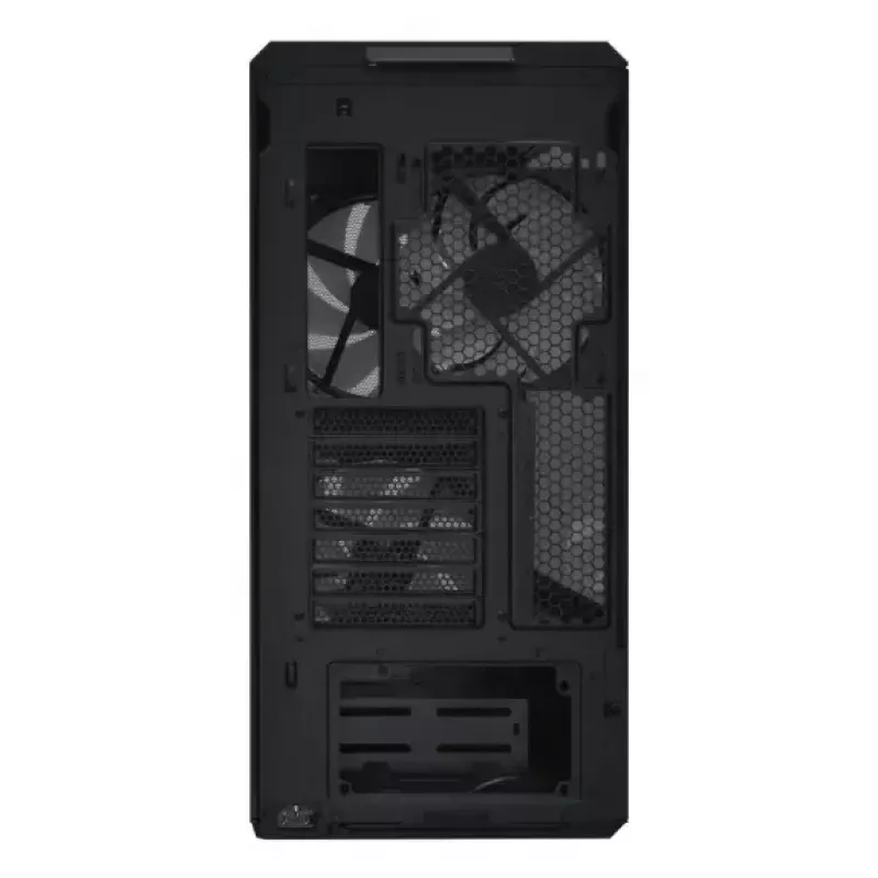 PC-korpus Lian Li Lancool 217 INF Midi Tower — Must, EATX/ATX/Micro-ATX/Mini-ITX tugi, 2x120 mm ees, 1x140 mm taga, 1×3,5 tolli + 8×2,5 tolli, karastatud klaas