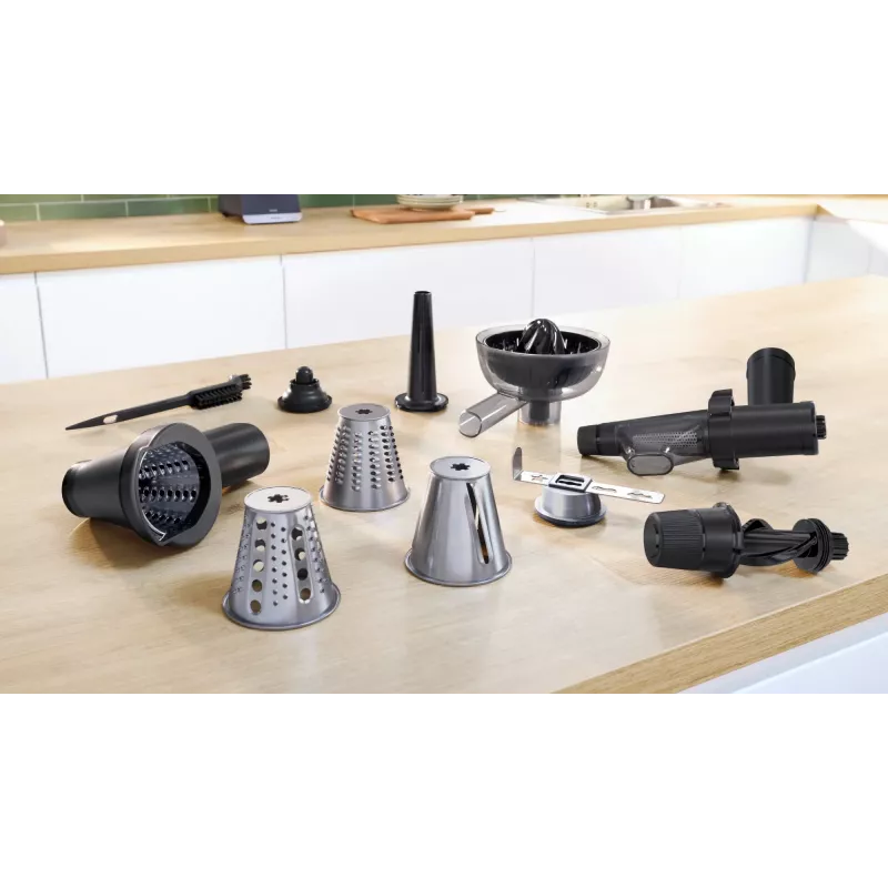 Bosch Serie 6 hakklihamasin 2100 W Must, Hõbedane