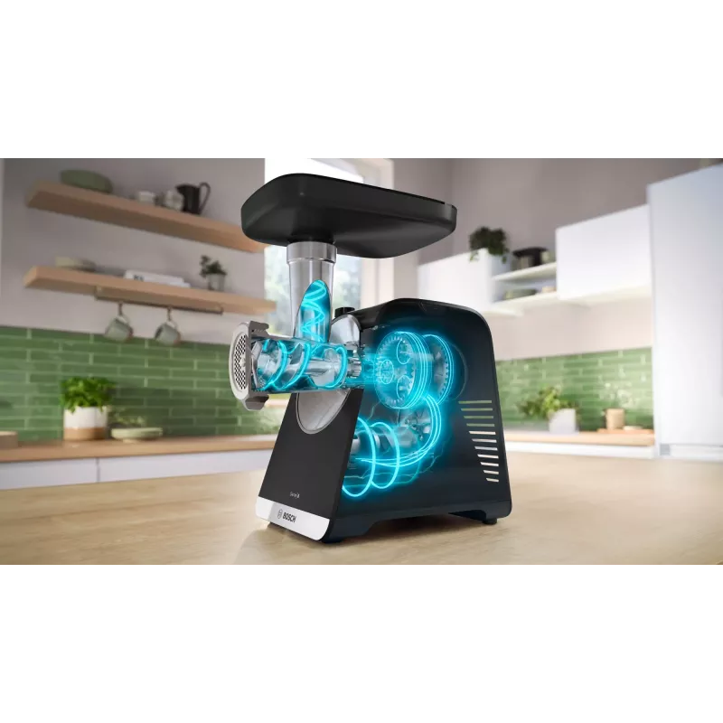 Bosch Serie 6 hakklihamasin 2100 W Must, Hõbedane
