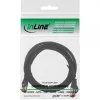 InLine patch-kaabel S/FTP PiMF Cat.6 250MHz vask halogenivaba must 3m