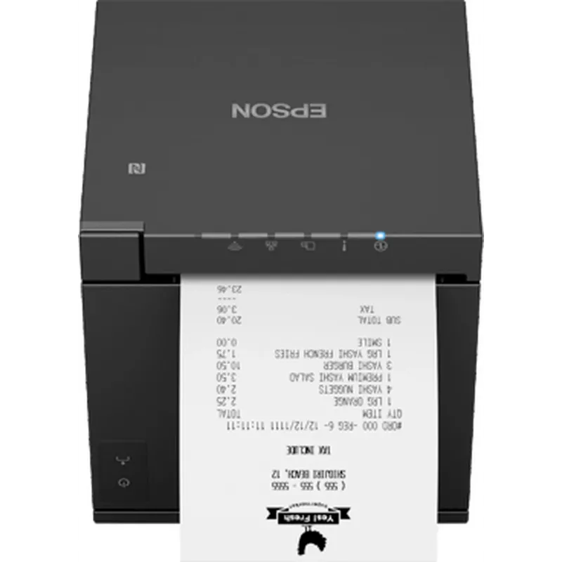 POS-printer Epson TM-m30III juhtmega termoprinter Must