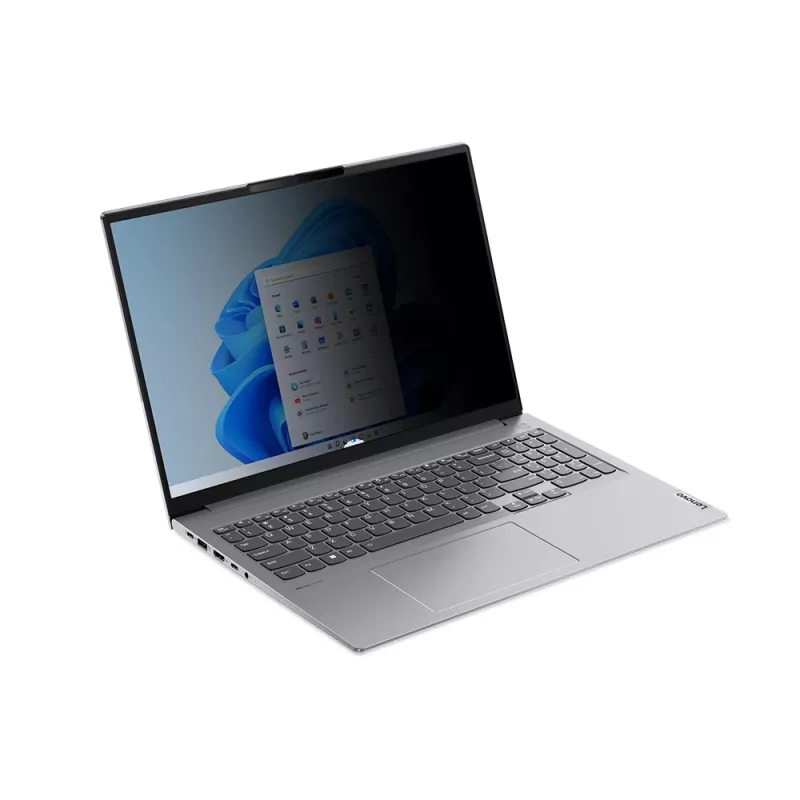 Raamita sülearvuti privaatsusfilter Lenovo 4XJ1U03940 40,6 cm (16 tolli) 16:10 ekraanile, 85% valgusläbivus, 30° vaatenurk