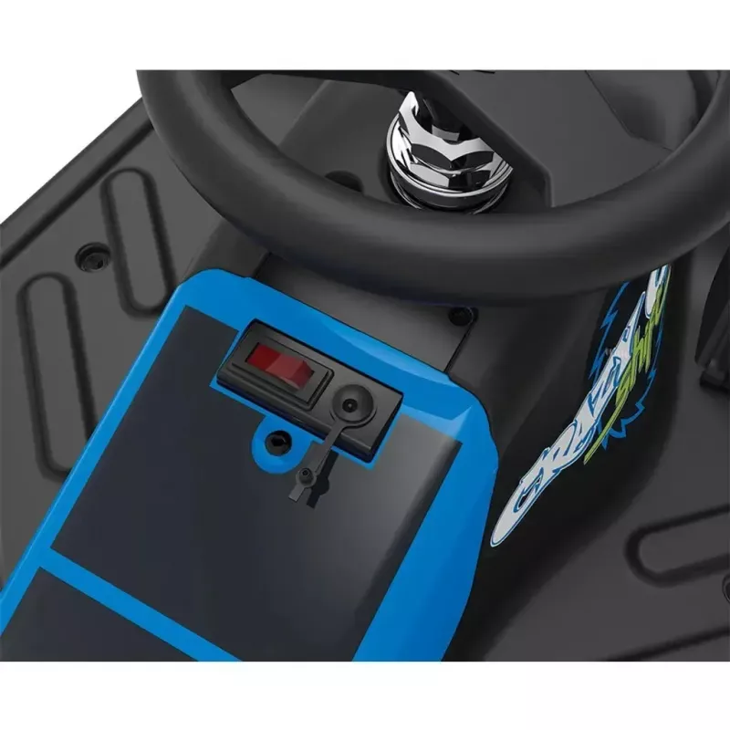 Elektriline triivikart Razor Crazy Cart Shift — sinine, 90 W mootor, 12 V aku, kiirus kuni 13 km/h, max kasutaja kaal 54 kg