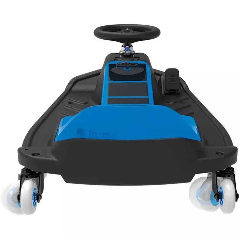 Elektriline triivikart Razor Crazy Cart Shift — sinine, 90 W mootor, 12 V aku, kiirus kuni 13 km/h, max kasutaja kaal 54 kg