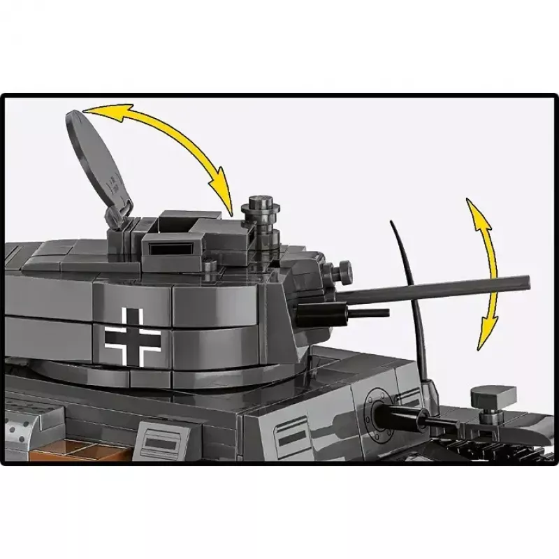 Ehituskomplekt Cobi Blocks Panzer 38 VZ.38 690 elementi – mõõtkavas mudeli ehituskomplekt