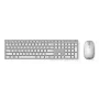 ASUS W5000 juhtmevaba klaviatuuri ja hiire komplekt, klaviatuur, hiir kaasas, universaalne, RF-juhtmeta, valge