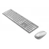 ASUS W5000 juhtmevaba klaviatuuri ja hiire komplekt, klaviatuur, hiir kaasas, universaalne, RF-juhtmeta, valge