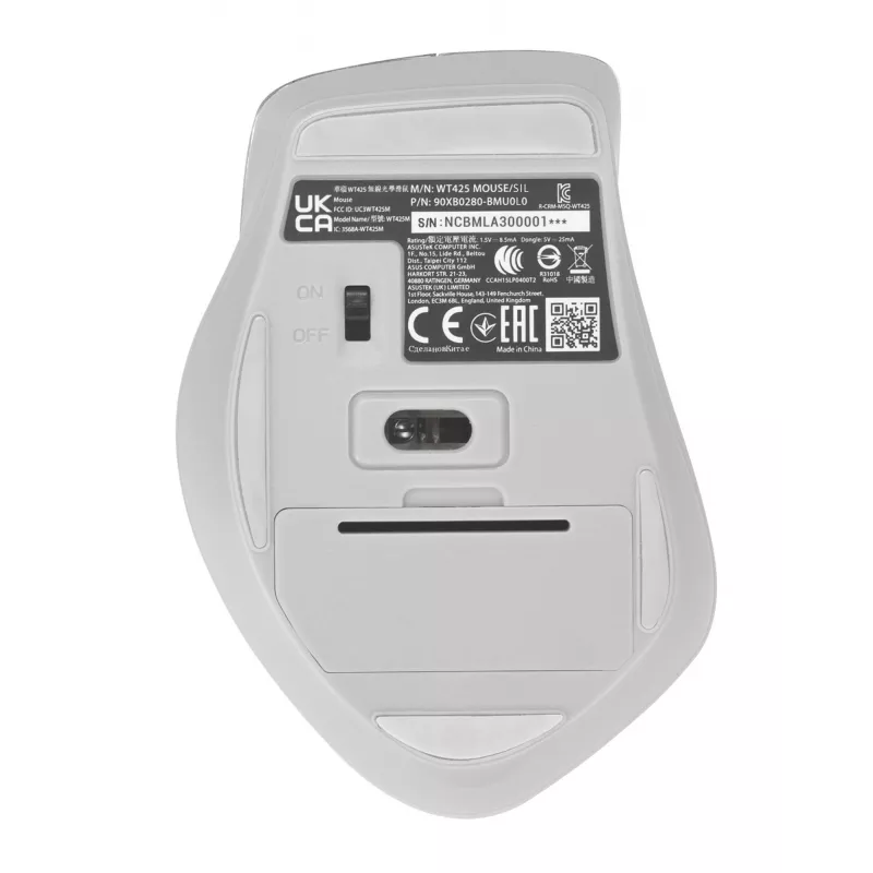 ASUS WT425 hiir Kontor Paremakäeline RF Juhtmevaba Optiline 1600 DPI