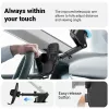 Autohoidik Crong Carclip armatuurlauale ja esiklaasile, passiivne, nutitelefonidele, must (süsinik)