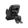 Auto ventilatsiooniavade telefonihoidik Crong Carclip Air Vent (mobiiltelefonidele), must/süsinikkiust