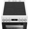 Whirlpool W5V5LCW vabaltseisev pliit elektriline keraamiline pliidiplaat must, valge