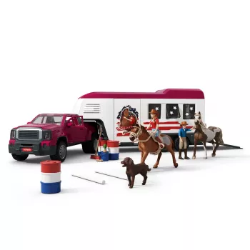 scholeich Lakeside Truck and Trailer, Loomad, Hobused, 5 a, Mitmevärviline