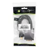 Techly Video Kaabel HDMI to DVI-D M / M 3m ICOC HDMI-D-030, 3 m, HDMI, DVI-D, Meessoost, Meessoost, Kuldne