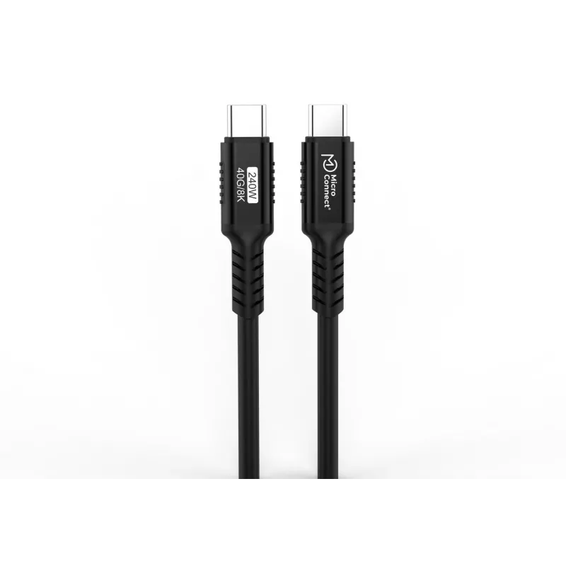 USB-kaabel MicroConnect MC-USB4-CC40LQ-1.5 — USB USB-C kuni USB USB-C, 1,5 m