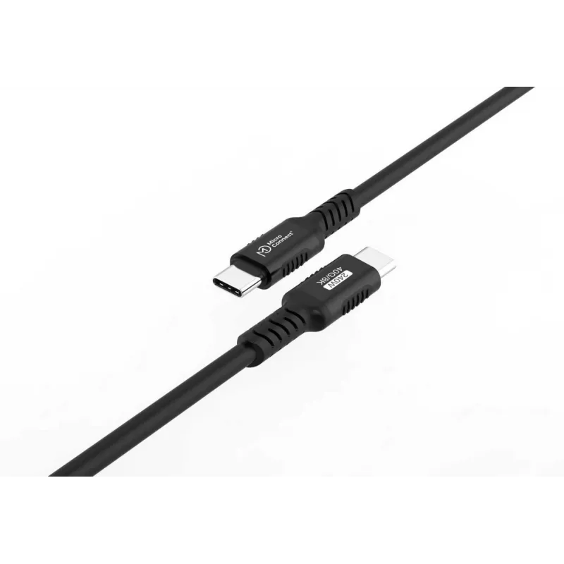 USB-kaabel MicroConnect MC-USB4-CC40LQ-1.5 — USB USB-C kuni USB USB-C, 1,5 m