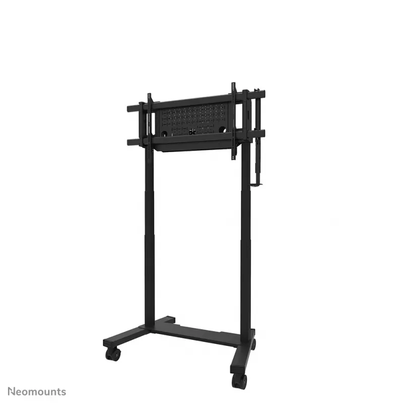 TV-käru Neomounts FL55-975BL1 motoriseeritud 75–115 tolli ekraanidele, teras, must, max 160 kg, kõrgus 2154 mm