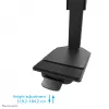 TV-käru Neomounts FL55-975BL1 motoriseeritud 75–115 tolli ekraanidele, teras, must, max 160 kg, kõrgus 2154 mm
