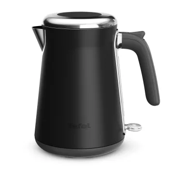 Elektriline veekeetja Tefal KI6668E0 — 1,7 L, 2400 W, roostevabast terasest korpus, must