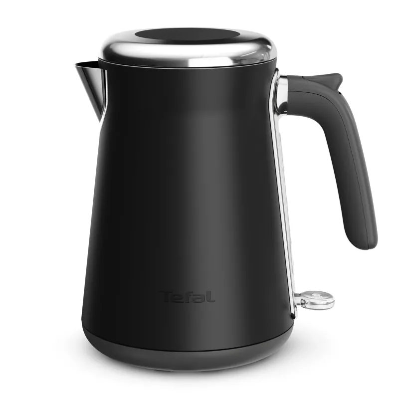 Elektriline veekeetja Tefal KI6668E0 — 1,7 L, 2400 W, roostevabast terasest korpus, must