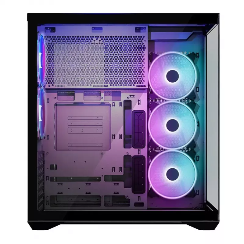 Täistorniga arvutikorpus MODECOM Volcano SPACE XL ARGB — Full Tower, E-ATX tugi, karastatud klaas, ARGB, kuni 440 mm GPU