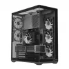 Täistorniga arvutikorpus MODECOM Volcano SPACE XL ARGB — Full Tower, E-ATX tugi, karastatud klaas, ARGB, kuni 440 mm GPU