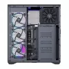 Täistorniga arvutikorpus MODECOM Volcano SPACE XL ARGB — Full Tower, E-ATX tugi, karastatud klaas, ARGB, kuni 440 mm GPU