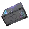 Täistorniga arvutikorpus MODECOM Volcano SPACE XL ARGB — Full Tower, E-ATX tugi, karastatud klaas, ARGB, kuni 440 mm GPU