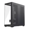 Full-Tower PC Case MODECOM Volcano SPACE XL NF — Must, karastatud klaas, ARGB, toetab micro-ATX, kuni 44 cm GPU, 3×3,5 tolli/4×2,5 tolli pesa, USB-A 2×, USB-C 1×