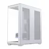Full-tower PC korpus MODECOM Volcano SPACE XL FULL TOWER NF Valge — ARGB, karastatud klaas, 8 laienduspesa, kuni 440 mm GPU