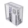 Full-tower PC korpus MODECOM Volcano SPACE XL FULL TOWER NF Valge — ARGB, karastatud klaas, 8 laienduspesa, kuni 440 mm GPU