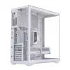 Full-tower PC korpus MODECOM Volcano SPACE XL FULL TOWER NF Valge — ARGB, karastatud klaas, 8 laienduspesa, kuni 440 mm GPU