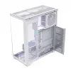 Full-tower PC korpus MODECOM Volcano SPACE XL FULL TOWER NF Valge — ARGB, karastatud klaas, 8 laienduspesa, kuni 440 mm GPU