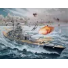 Laevamudel Revell Bismarck koostekomplekt 1:350
