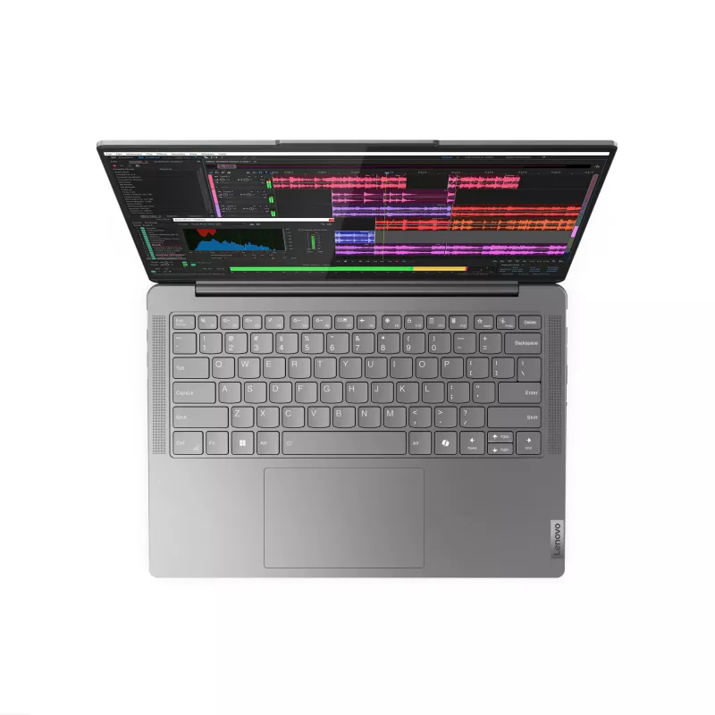 Lenovo Yoga õhuke 7 14IMH9 Intel Core Ultra 5 125H sülearvuti 35,6 cm (14-tolline) WUXGA 16 GB LPDDR5x-SDRAM 512 GB SSD Wi-Fi 6E (802.11ax) Windows 11 Home saksa hall