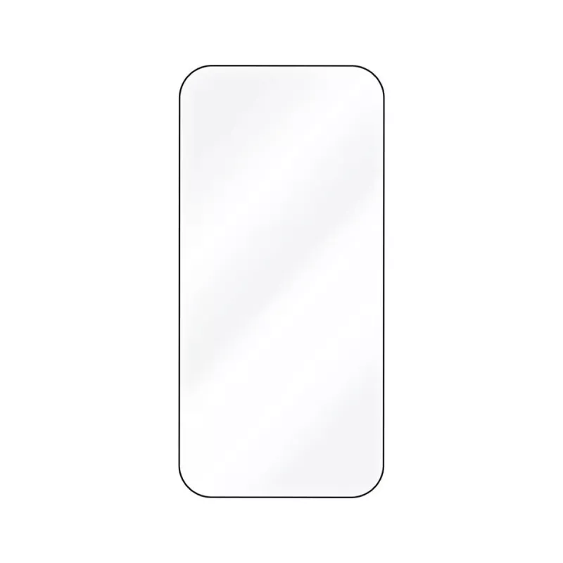Ekraanikaitse FIXED Apple iPhone 17 Pro jaoks — karastatud klaas, must, Armor tolmuvaba aplikaatori ja AR-kihiga