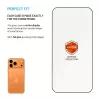 Ekraanikaitse FIXED Apple iPhone 17 Pro jaoks — karastatud klaas, must, Armor tolmuvaba aplikaatori ja AR-kihiga