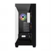 FSP M340-BA korpus Midi Tower mITX, mATX, ATX Must ARGB, Midi Tower, PC, Must, ATX, micro ATX, Mini-ITX, Klaas, SPCC, 17 cm