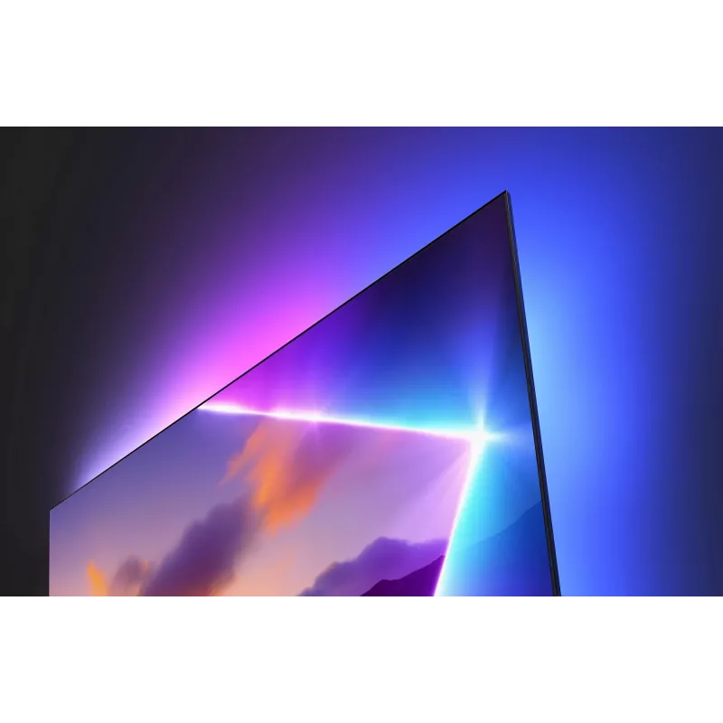 TV Philips 43PUS8450/12 43-tolline QLED 4K Ultra HD, 3840×2160, Titan OS, Wi‑Fi, Ethernet, Must