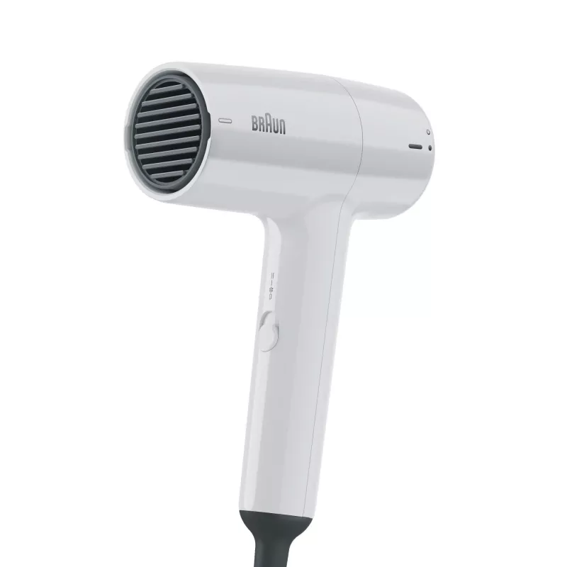 Föön BRAUN HD1.55 — 1800 W, 2 kuumusastet, Cool shot, 1,8 m juhe, valge