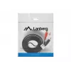 Helikaabel Lanberg CA-MJRC-10CC-0020-BK 3,5 mm RCA 2 m Must Punane Valge