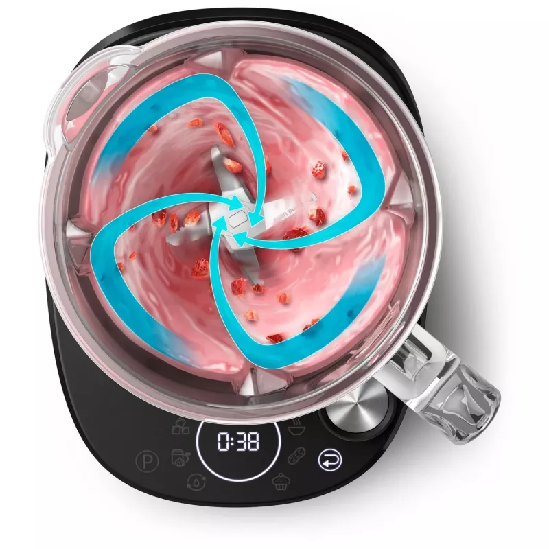 Lauapealne blender Philips 7000 series HR3760/10 Must Roostevaba teras