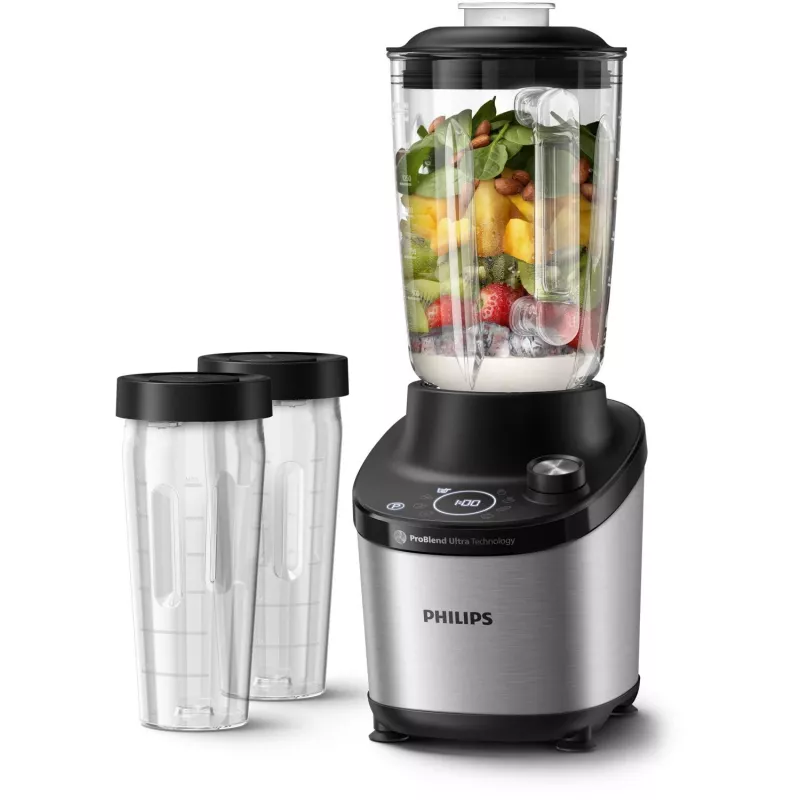 Lauapealne blender Philips 7000 series HR3760/10 Must Roostevaba teras