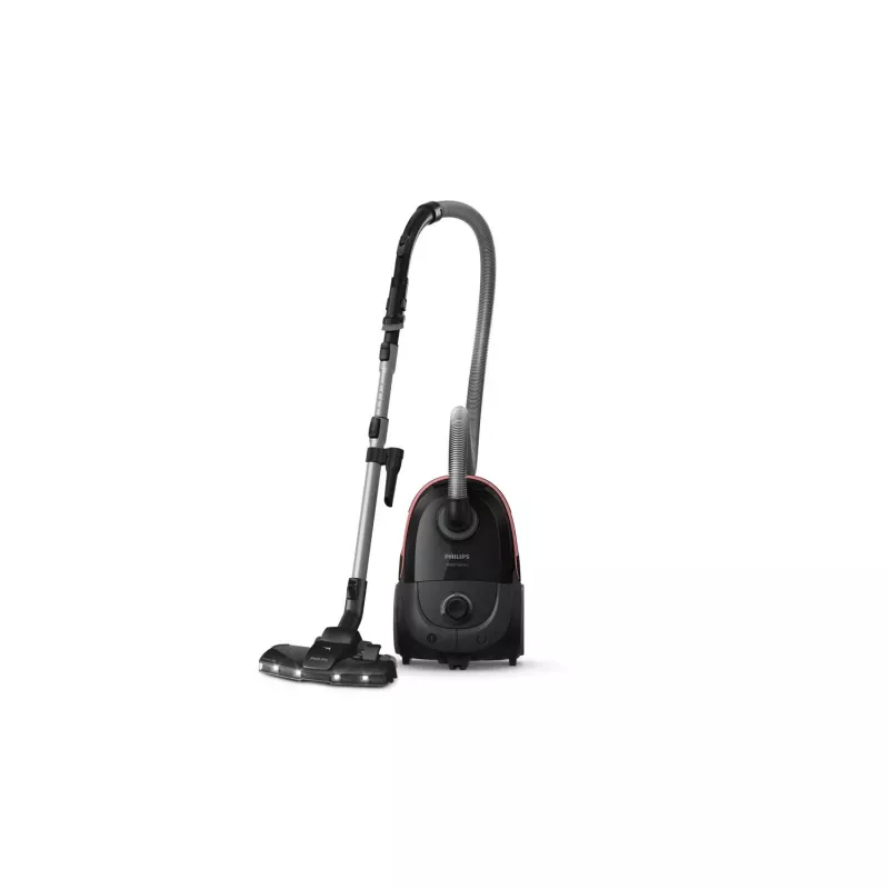 Silindertolmuimeja Philips XD6142/12 — 900 W, 4 L tolmukott, HEPA-filter, must